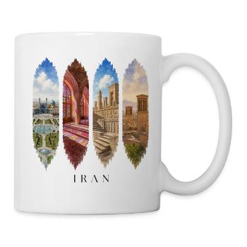 Iran Urlaub Travel – Kultur & Orient Motiv - Tasse - Weiß - Rechts