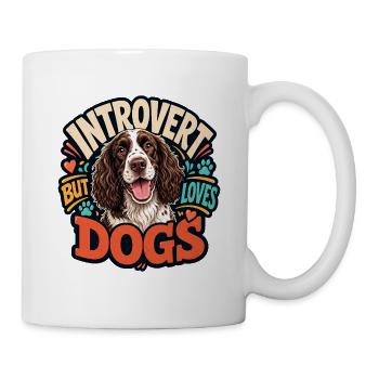 Englischer Springer-Spaniel - Tasse - Weiß - Rechts