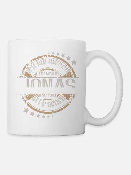Jonas - Tasse - Weiß