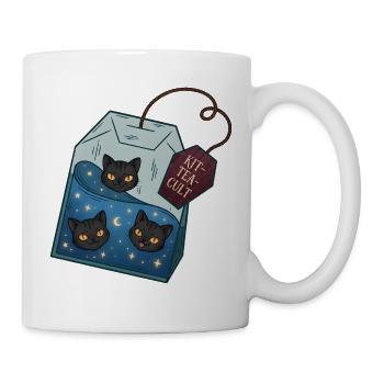 Katzentee Kult Box - Tasse - Weiß - Rechts