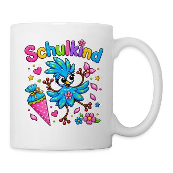 Käthe Knospe - fröhliches Schulkind - Tasse - Weiß - Rechts