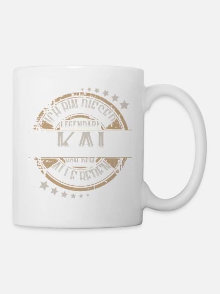 Kai - Tasse - Weiß