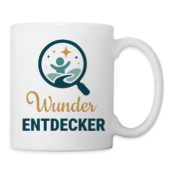 Wunder Entdecker - Tasse - Weiß - Rechts