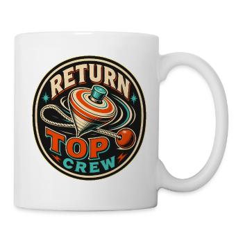 RETURN TOP CREW - Tasse - Weiß - Rechts