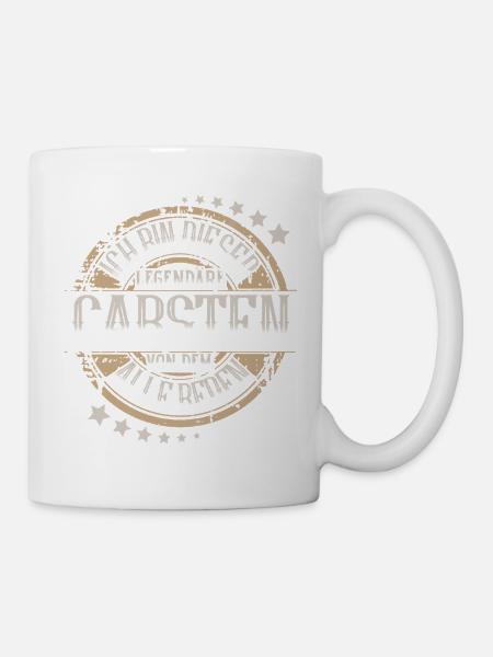 Carsten - Tasse - Weiß