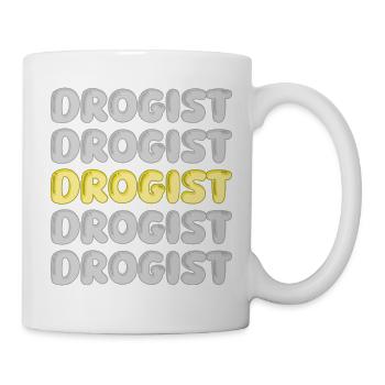 Drogist als Beruf - Tasse - Weiß - Rechts