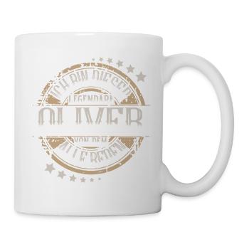 Oliver - Tasse - Weiß - Rechts
