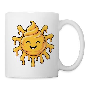 Soft-Serve Sun – Melting Sunshine - Tasse - Weiß - Rechts