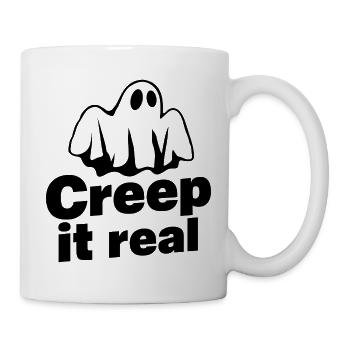 Creep It Real Geister Print - Tasse - Weiß - Rechts