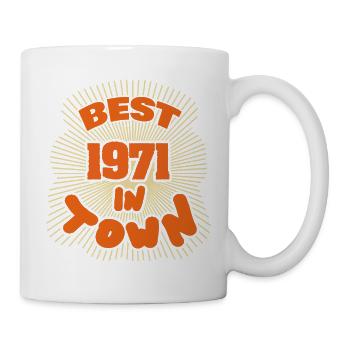 in 1971 - Tasse - Weiß - Rechts