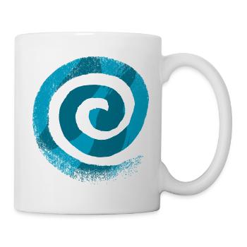 Spirale - Tasse - Weiß - Rechts