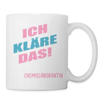Chemielaborantin Abwasser_Proben - Tasse - Weiß - Rechts