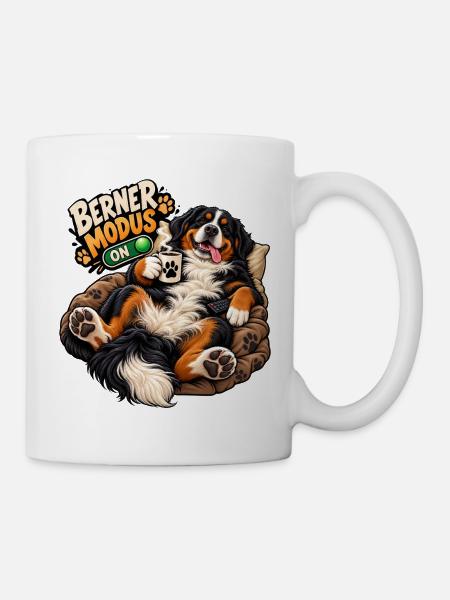 Berner Modus: ON! - Tasse - Weiß