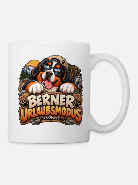 Berner Urlaubsmodus - Tasse - Weiß
