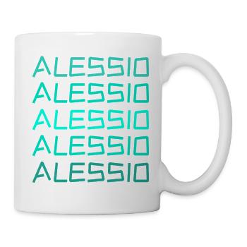 Alessio - Tasse - Weiß - Rechts