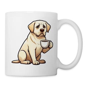 Labrador Labradorbesitzer Labradorliebhaber Labbi - Tasse - Weiß - Rechts