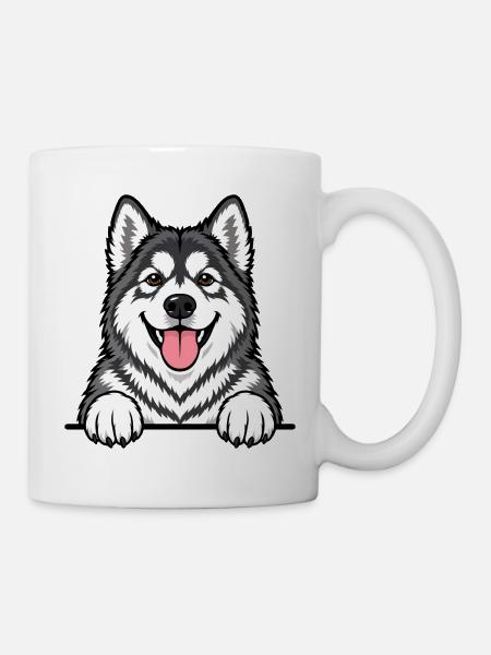 Alaskan Malamute - Tasse - Weiß