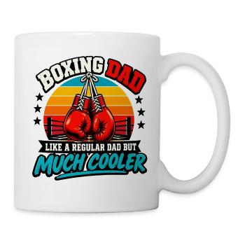 Boxvater Trainer Boxer Boxer Kampfsport Kunst - Tasse - Weiß - Rechts