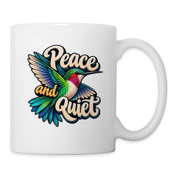 Kolibri - Tasse - Weiß - Rechts