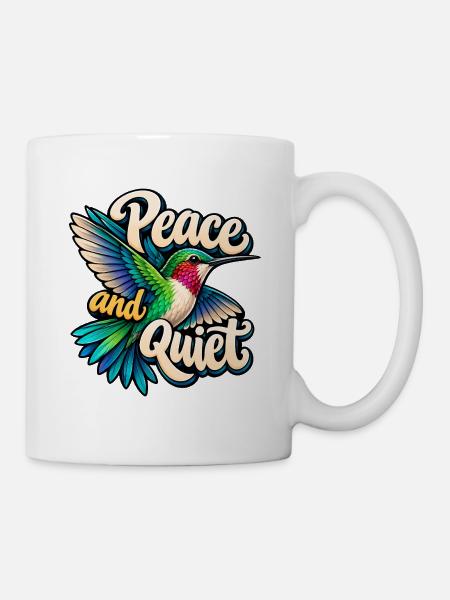 Kolibri - Tasse - Weiß