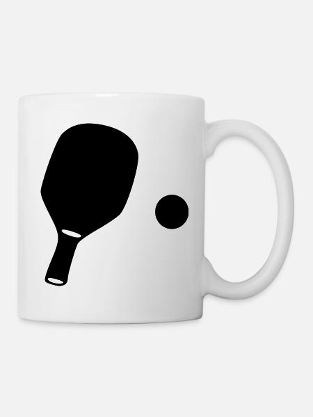 Tischtennis Spieler Geschenk - Tasse - Weiß