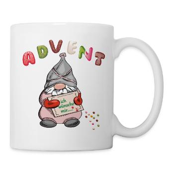 Advent - Tasse - Weiß - Rechts