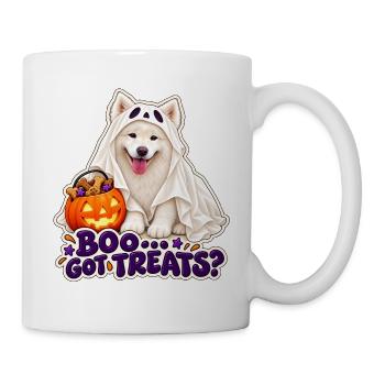 Geisterwelpe Boo Leckerlis - Tasse - Weiß - Rechts