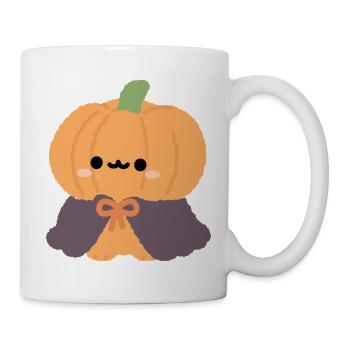 Chibi Kürbis-Cape-Plüsch - Tasse - Weiß - Rechts