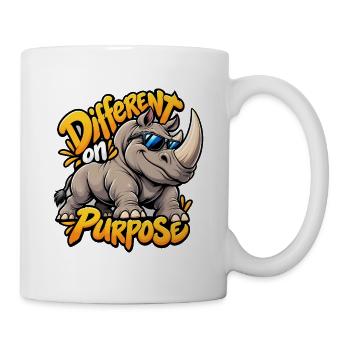 Rhino - Tasse - Weiß - Rechts