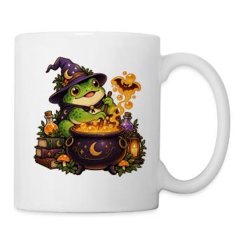 Unheimlicher Froschtrank - Tasse - Weiß - Rechts