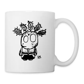 Geschenkidee Fantasie-Kunstgottheit Gott Sadida Wakfu - Tasse - Weiß - Rechts