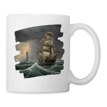 Sturm - Tasse - Weiß - Rechts