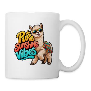 Alpaca - Tasse - Weiß - Rechts
