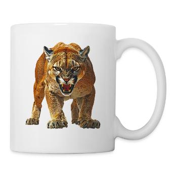 Panther - Tasse - Weiß - Rechts