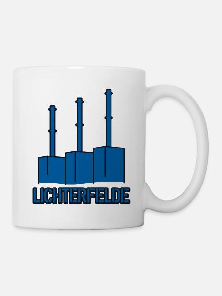 Kraftwerk Lichterfelde - Tasse - Weiß