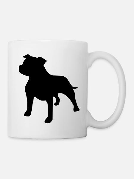 Staffie - Mug blanc - blanc