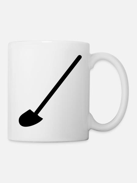 Shovel - Mug - white