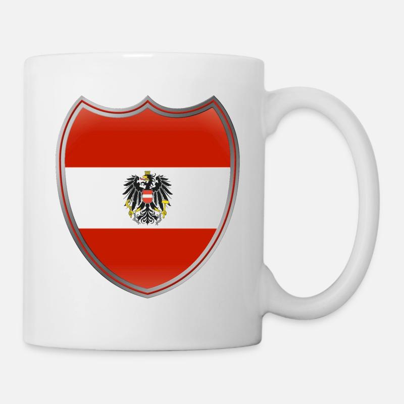 Austria (Österreich_Wappen) 02 - Tasse - Weiß
