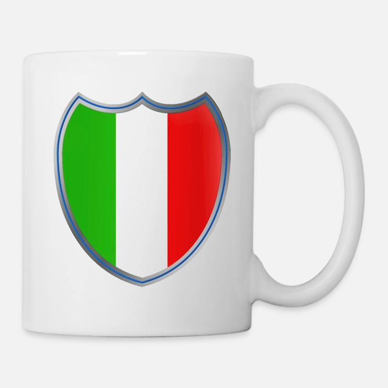 Italie (Italien_Wappen) - Mug blanc - blanc
