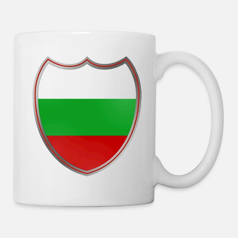 Bulgaria (Bulgarien_Wappen) - Tasse - Weiß