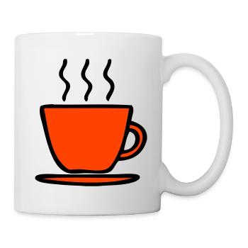 Tasse - Tasse - Weiß - Rechts