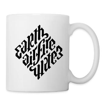 illuminati diamond - Tasse - Weiß - Rechts