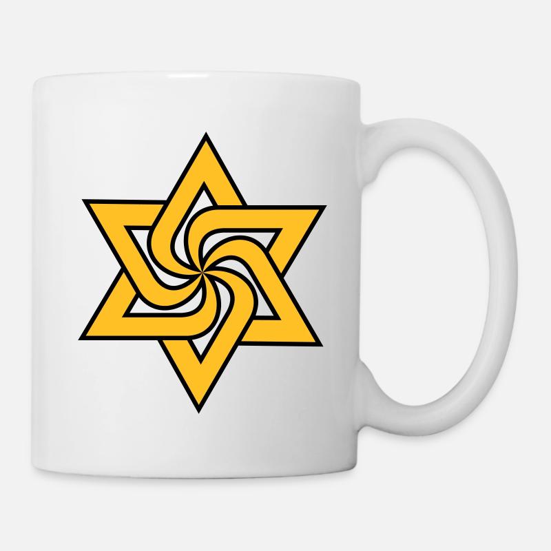 Rael Star (Symbol/Star) 2c - Mug blanc - blanc