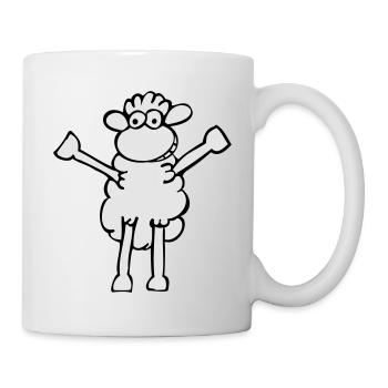 Moppel Schaf Flex - Mug - white - Right