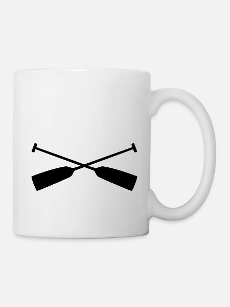 Paddel - Tasse - Weiß