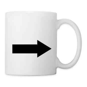 Arrow - Mug - white - Right