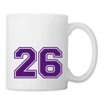 26 - Tasse - Weiß - Rechts