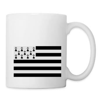 Bretagne - Mug blanc - blanc - Droite