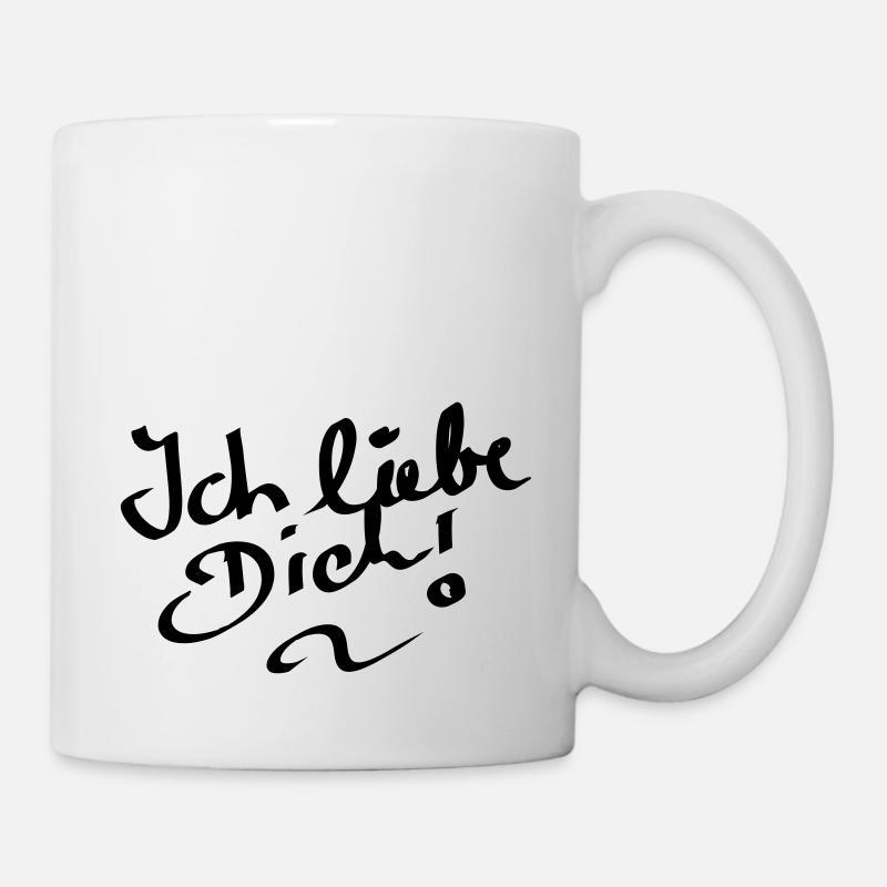 ichliebedich - Tasse - Weiß