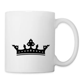 Krone / crown (1c) - Mug - white - Right